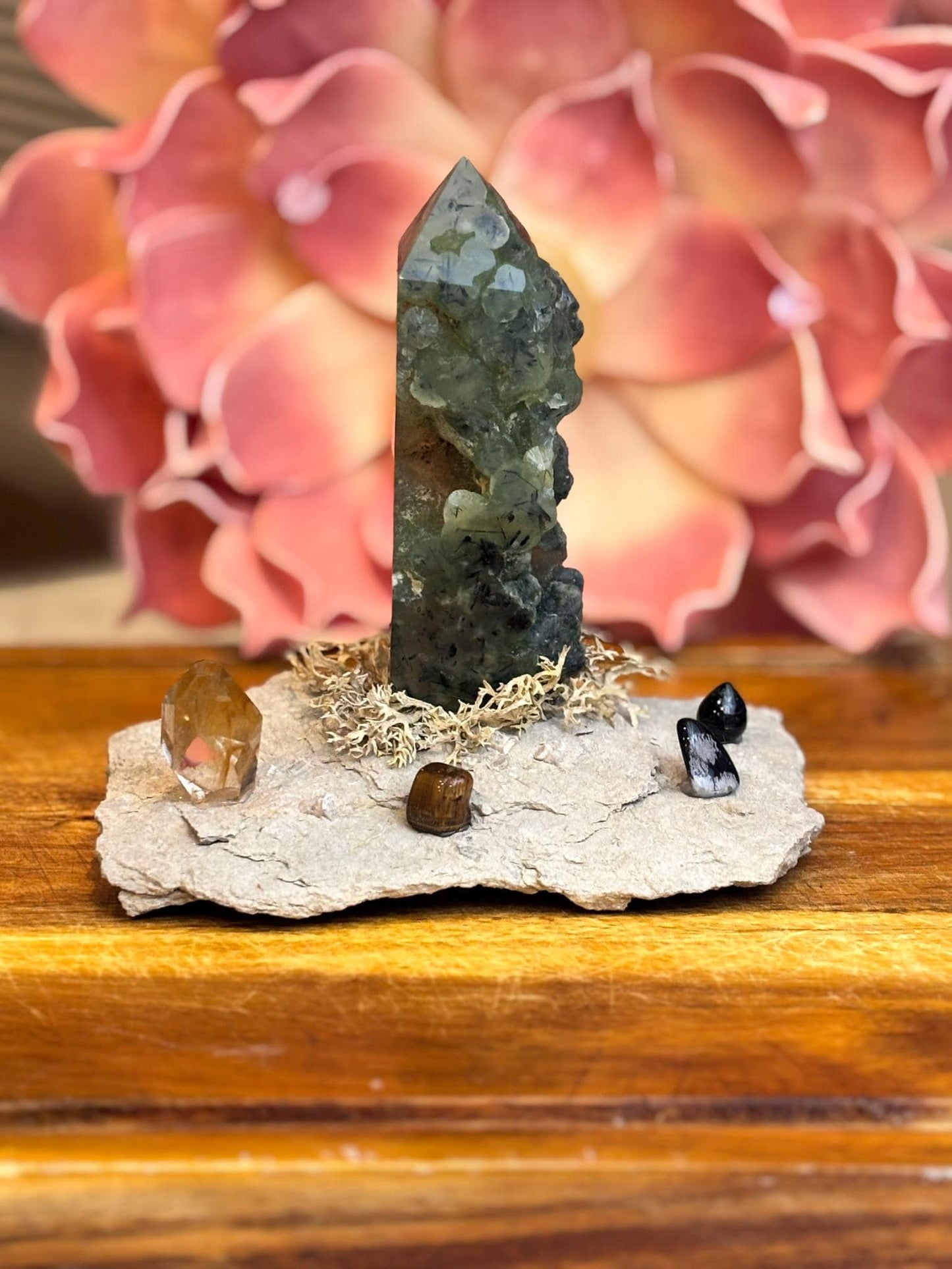 Desert Cactus Prehnite