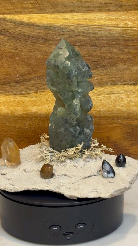 Desert Cactus Prehnite