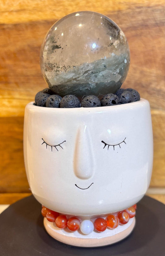 Dizzy Garden Quartz Head
